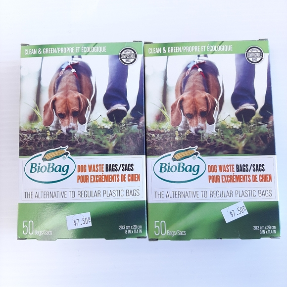 BIOBAG Compostable Dog Waste Bags Set Of 2 Boxes 100pcs - Picture 8 of 8